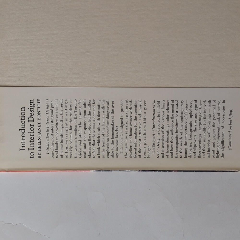 Introduction to Interior Design - 1968 - Picture 3 of 16